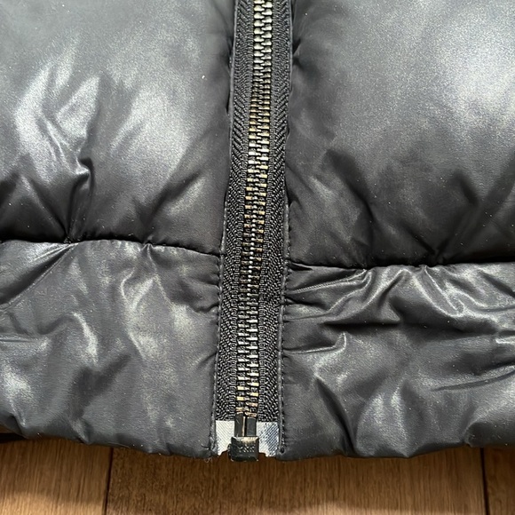 Finger In The Nose kids winter down puffer jacket coat 2/3 years black hood - Picture 4 of 12